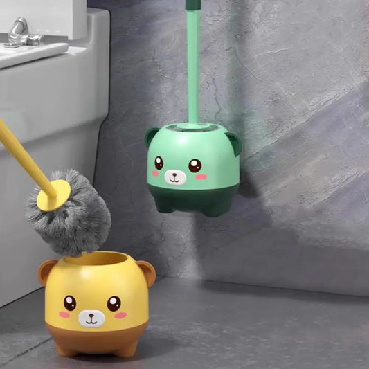 Toiletborstel met open houder – Luchtige opslag