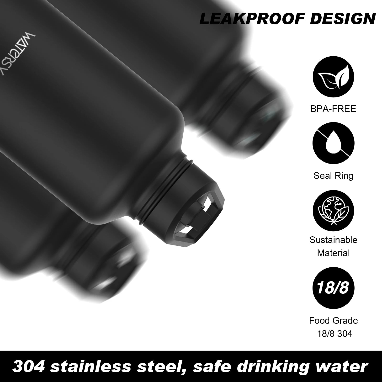 Thermosfles met schroefdop – Lekvrij en stevig