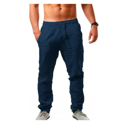 Linnen broek heren voor op kantoor – Zakelijk en comfortabel