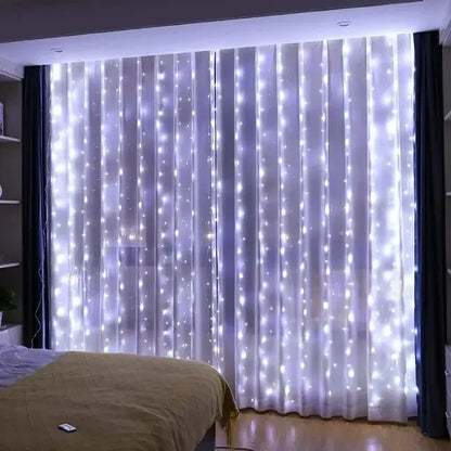 Lichtslinger met stervormige lampjes – Magisch effect