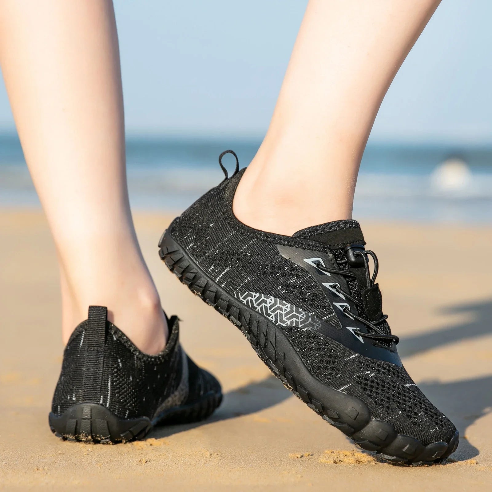 Open zomerschoenen voor heren met koeling