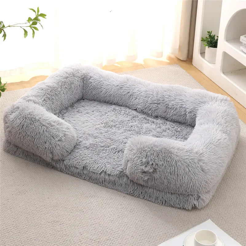 Hondenmand groot - Pluche comfort voor ontspannen honden