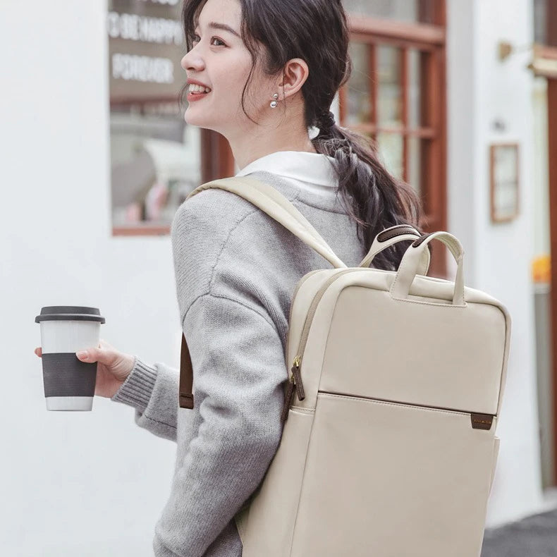 Heren laptop tas met extra versteviging – Robuust en betrouwbaar