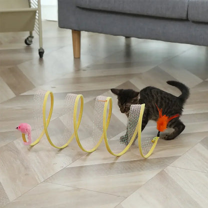 Kattenspeeltjes Action met touw en bal – Meer uitdaging