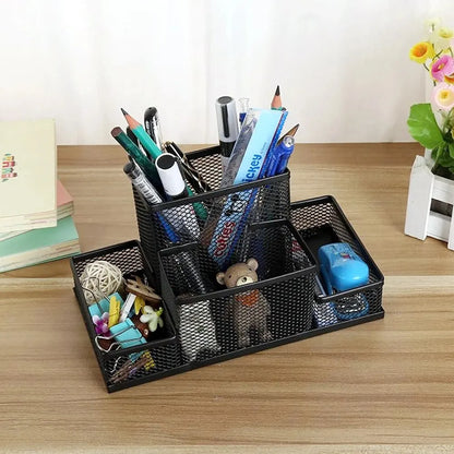 Compacte desk organizer past op ieder bureau