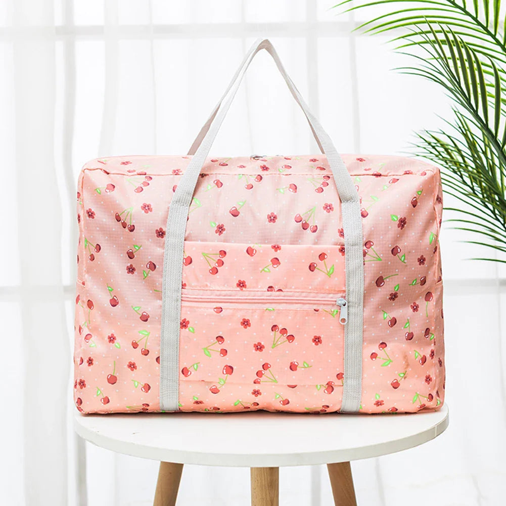 Weekend draagtas met retro vibes