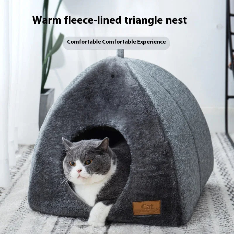 Kattenmand met zachte rand groot – Voor grote slapertjes