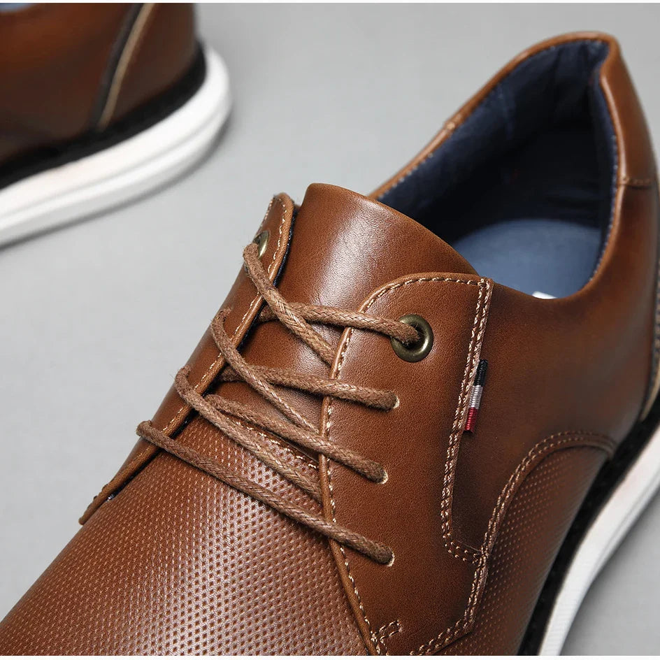 Zomerse heren schoenen van ademend canvas