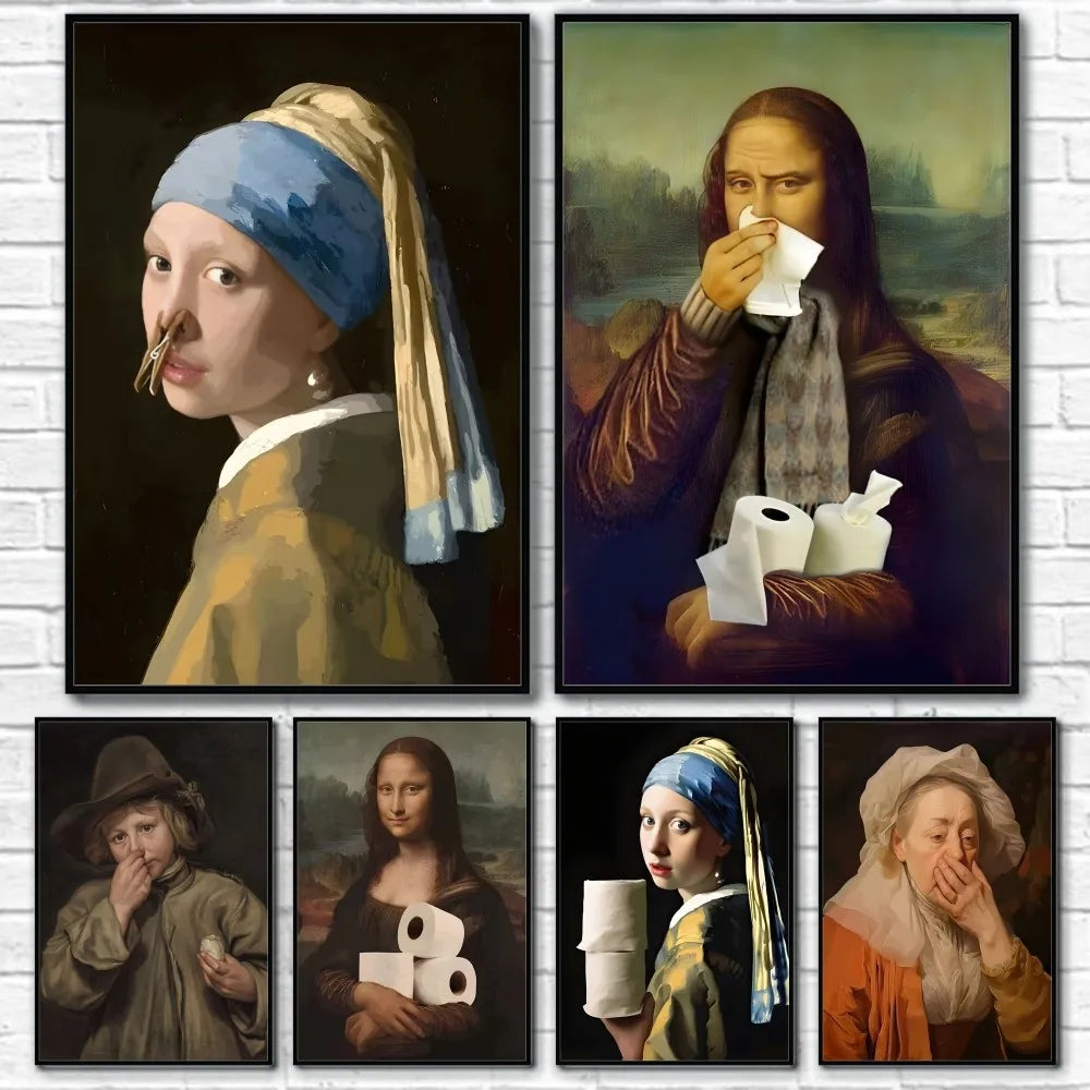 Dierenposter met realistische details