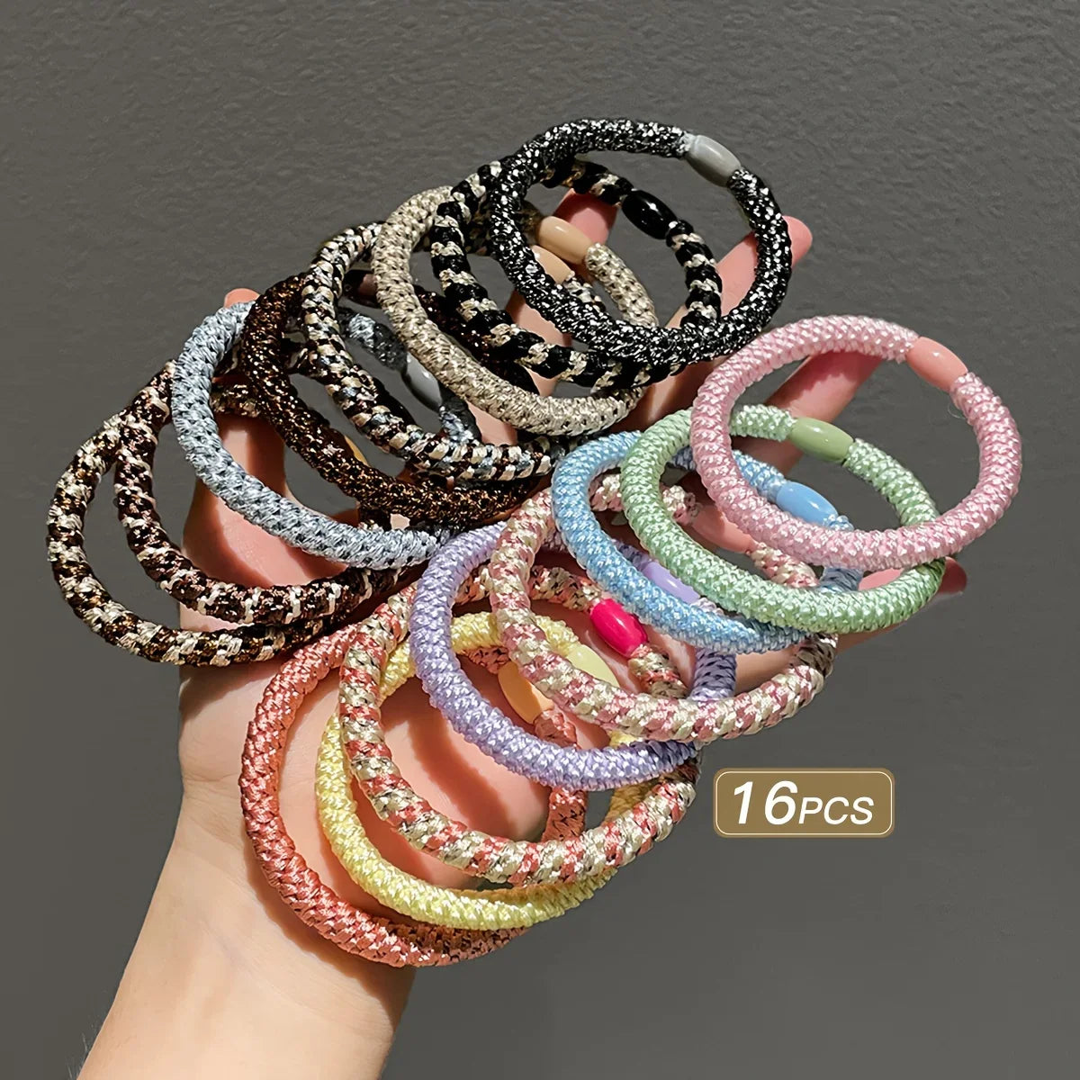 Trendy haarspeldjes met glitter en kleur