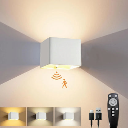 Kleine wandlamp op batterijen – Past in elke hoek