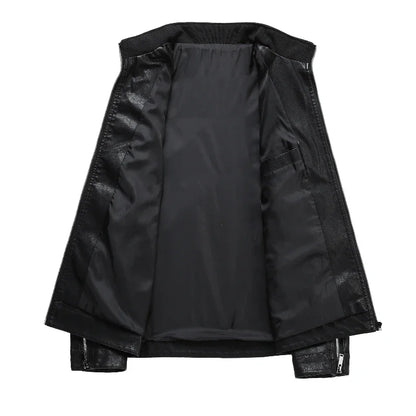 Leren jassen heren met urban details – Eigentijdse look