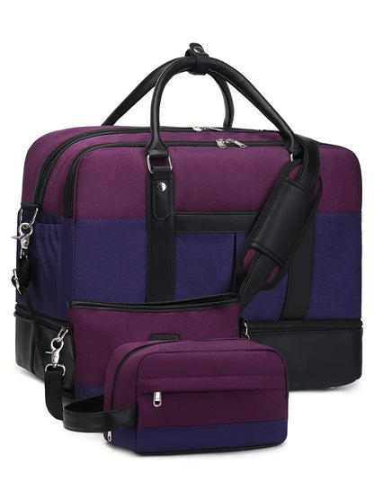Tote-style draagtas met abstract design