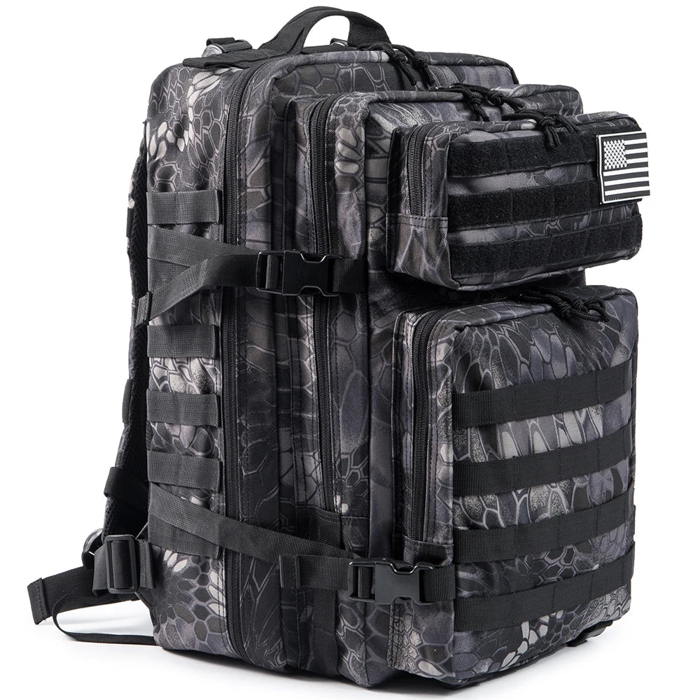 Handbagage rugzak met robuuste ritsen