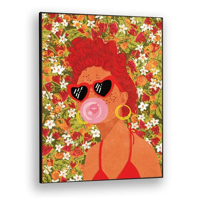 Set posters in botanische stijl