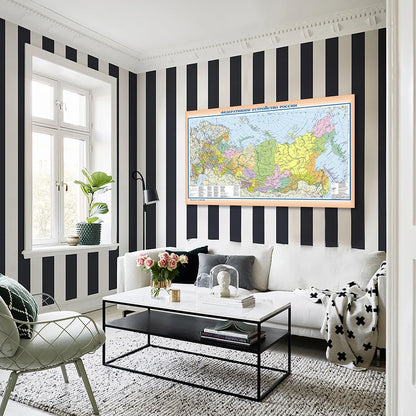 Houten wereldkaart wanddecoratie – Warm en uniek