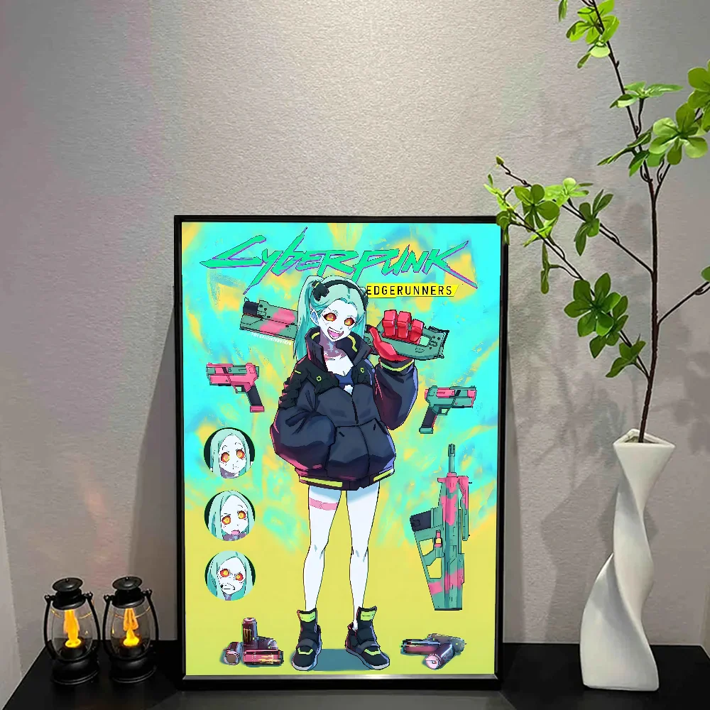 Poster van een cactus of andere plant