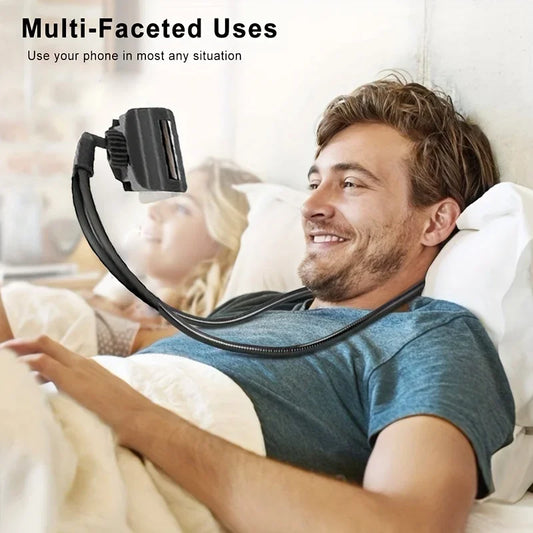 Smartphonehouder voor bed met multitaskfunctie