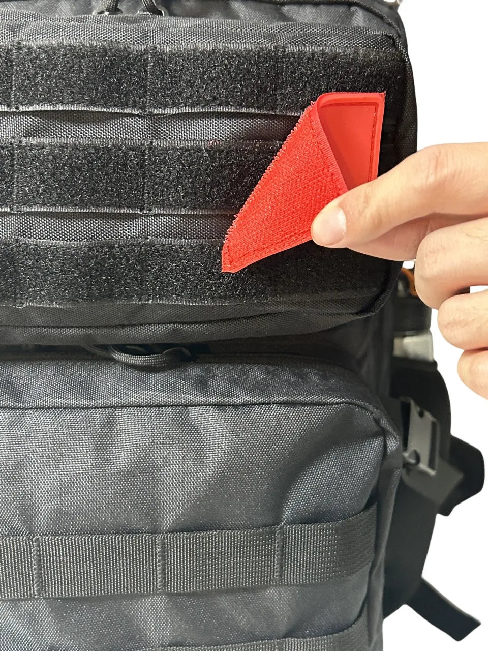 Handbagage rugzak met verstevigde achterkant