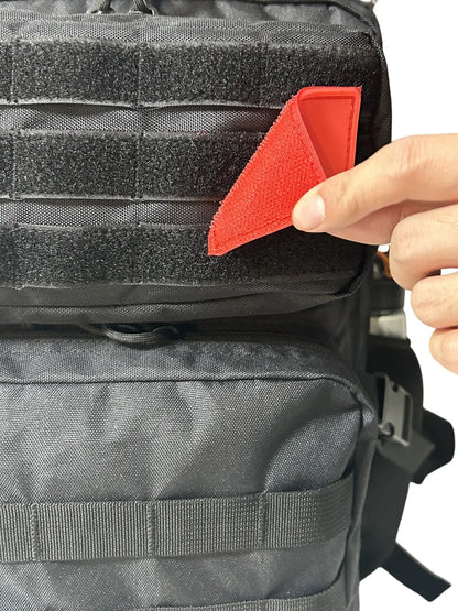 Handbagage rugzak met verstevigde achterkant