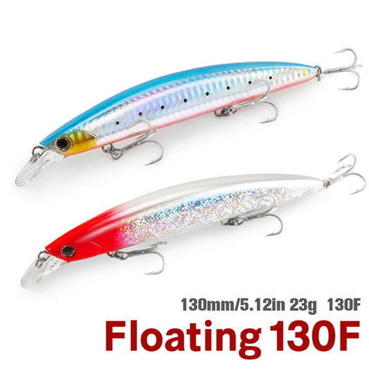 Topwater kunstaas visje met waterspetter effect
