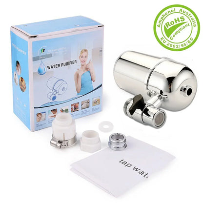 Waterfilter met universele aansluiting – Past op elke kraan