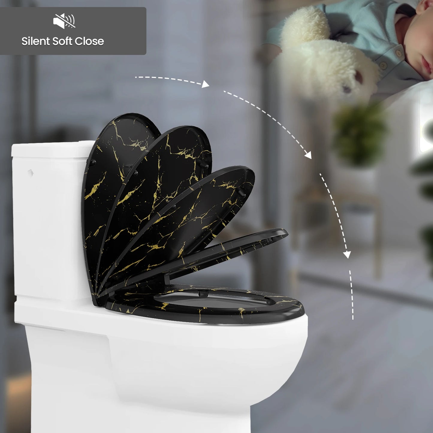 Universele wc bril – Past op bijna elk toilet