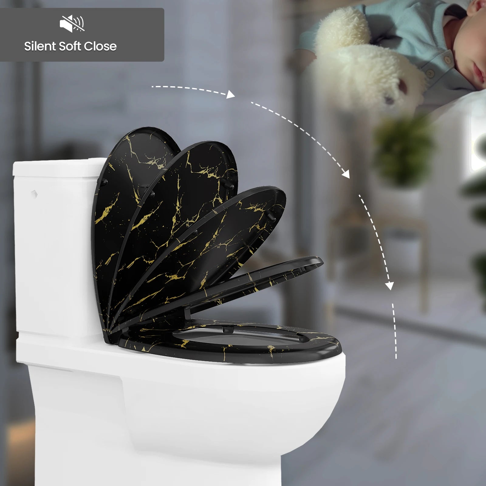 Universele wc bril – Past op bijna elk toilet