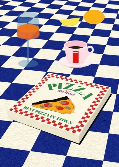 Zwart-wit portretposter