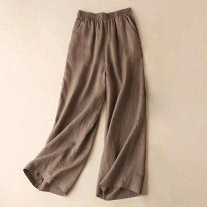 C&A dames linnen broek met casual uitstraling – Voor elke dag