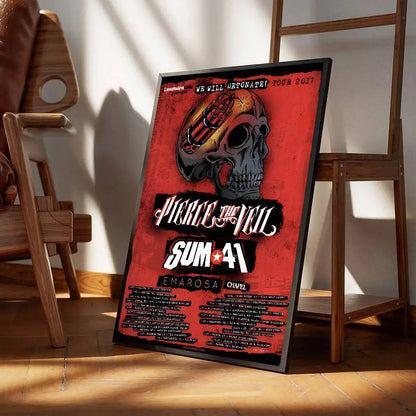 Poster met maan, sterren of hemellichamen