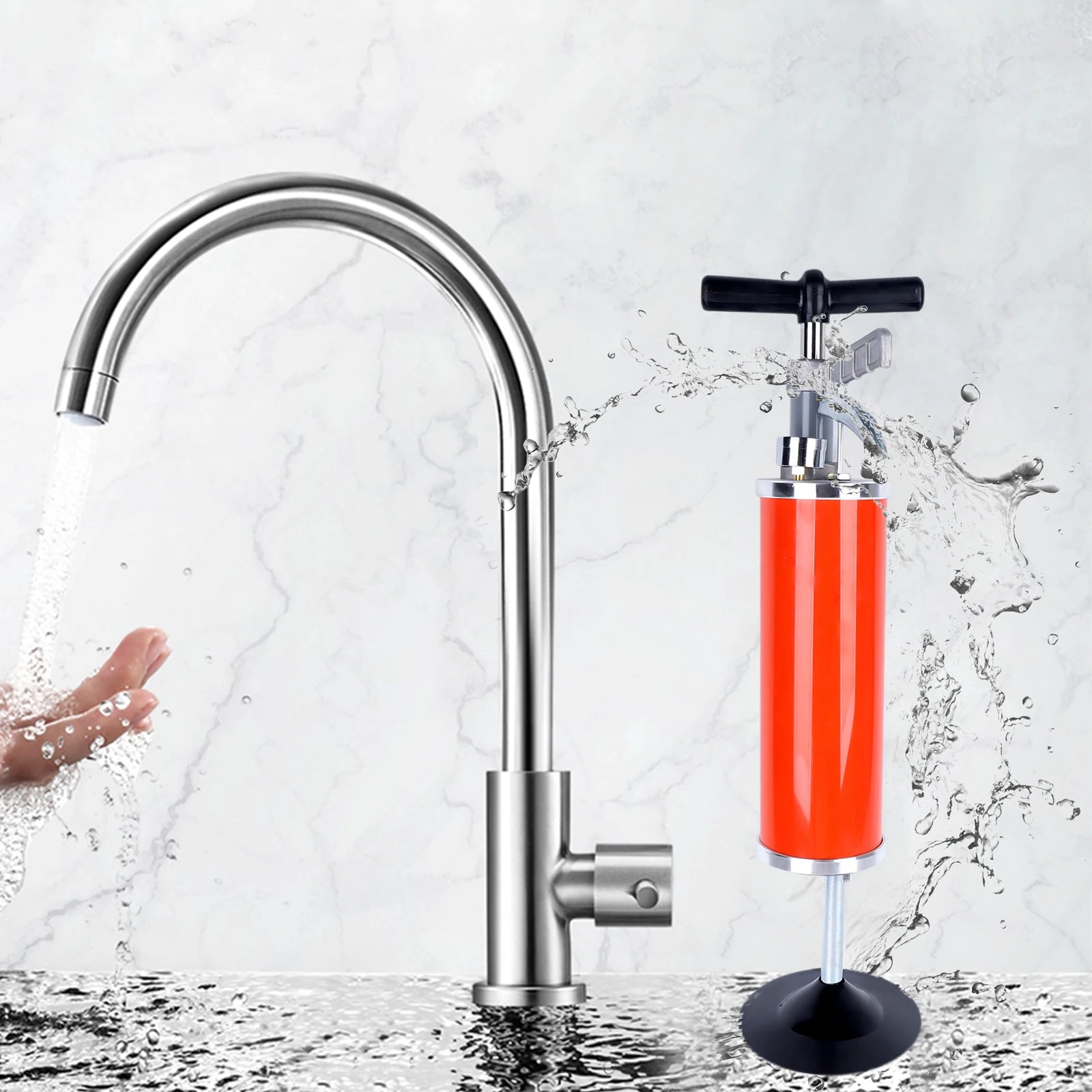 Toilet ontstopper met ergonomische knop – Comfortabel gebruik