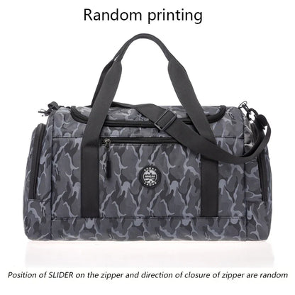 Stoffen draagtas met contrastprint