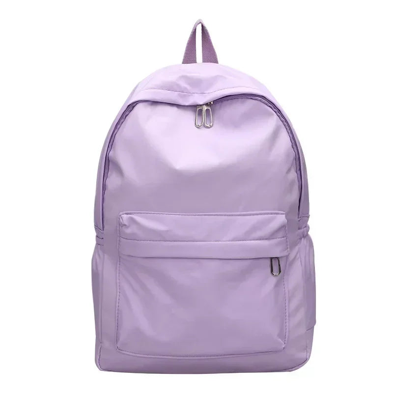 Meiden schooltas met regenboogkleuren – Positieve vibes