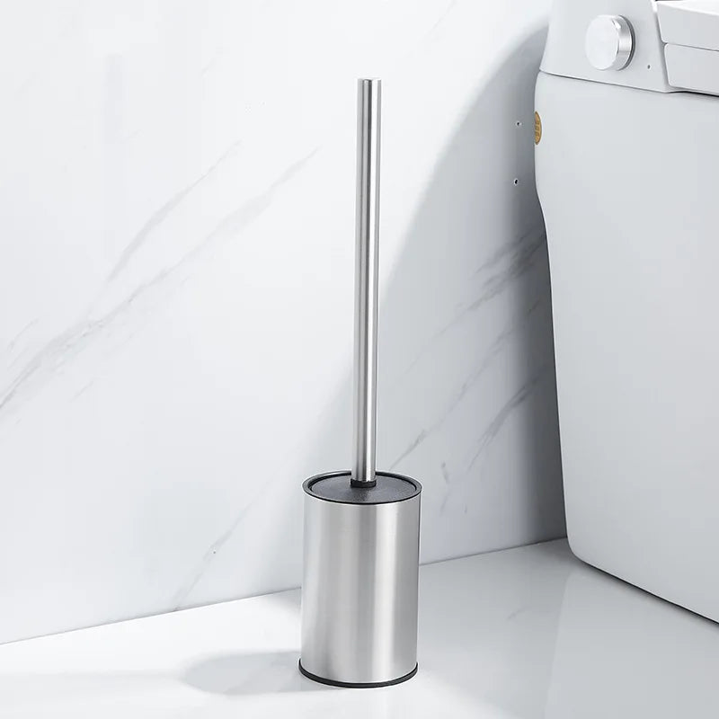 Toiletborstel met verwisselbare siliconen kop – Hygiënisch voordeel