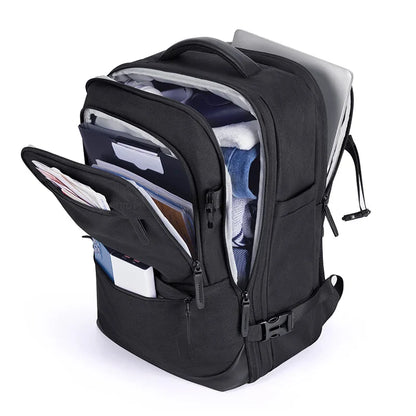 Rugzak als handbagage met opvouwbare functie