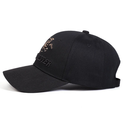 Jachthoed met leren accenten voor stijlvolle afwerking