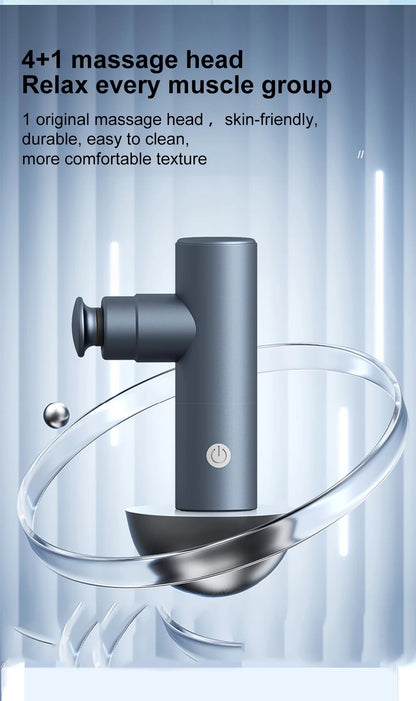 Massage gun met intensiteitsregeling – Naar wens instelbaar