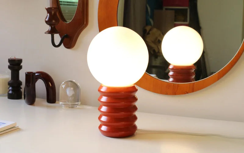 Lamp nachtkastje met marmeren basis – Elegant en robuust