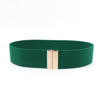 Brede riem voor dames met elastische tailleband