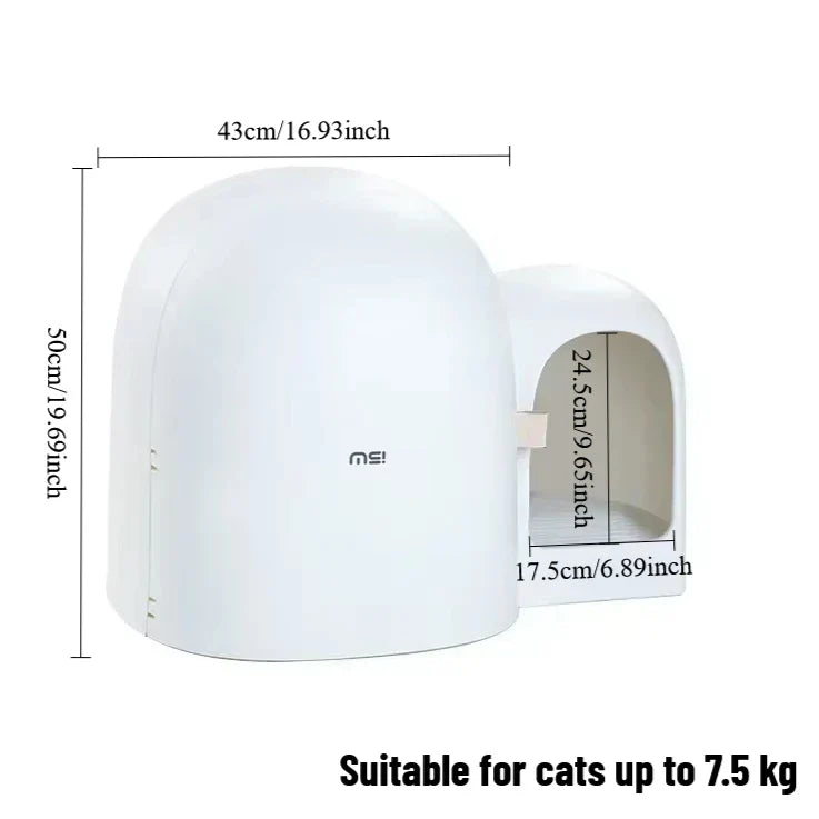 Kattenbak Action met vrolijk patroon – Leuk voor elk huis