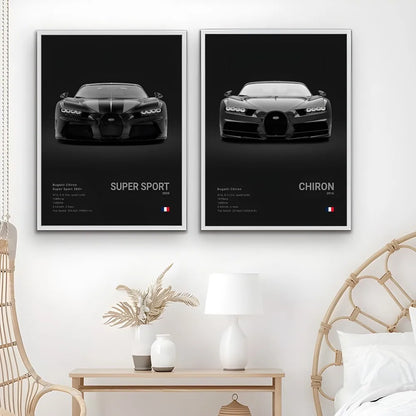 Abstracte poster in pasteltinten