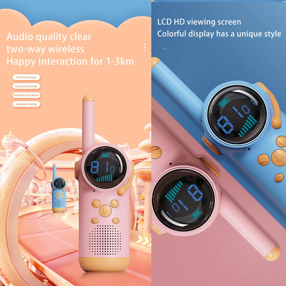 Walkie talkies met SOS-knop voor veiligheid