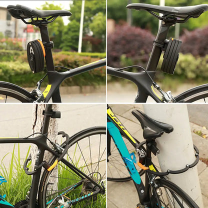 Kabelslot fiets in vrolijke kleuren – Voor jong en oud