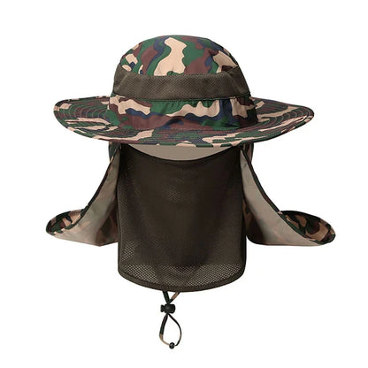 Jachthoed met mix van materialen en kleuren