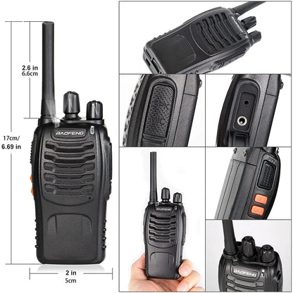 Walkie talkie kinderen met ingebouwde zaklamp