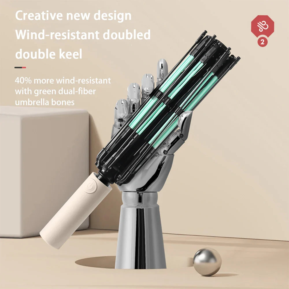 Action paraplu met ergonomische grip