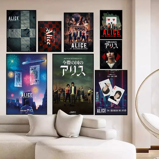 Kinderkamer poster met ruimte en planeten