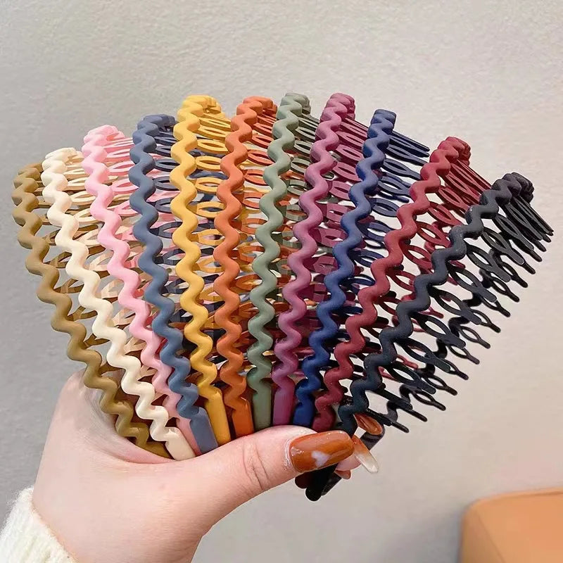 Dames haar accessoires in zachte materialen