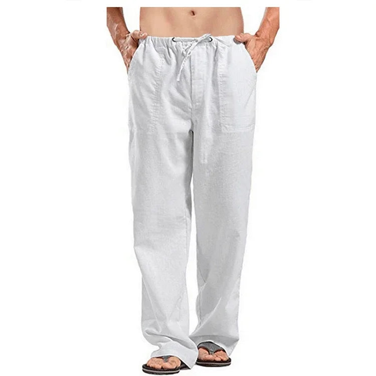 Linnenmix broek man met casual look – Voor dagelijks gebruik